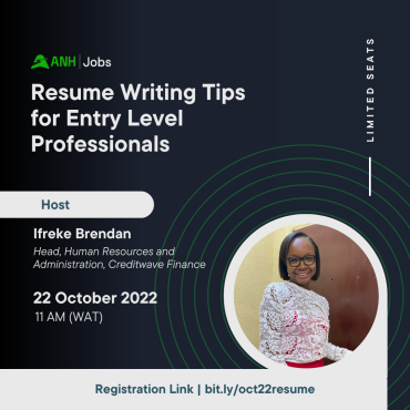 Resume Writing Tips for Entry Level Professionals