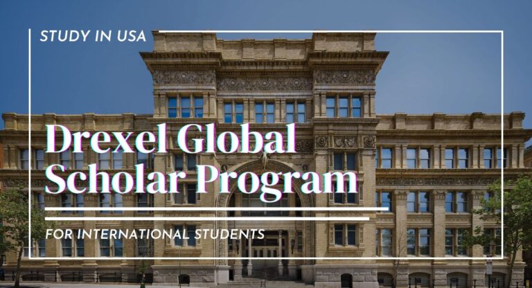 Global Scholar Program 2023 at Drexel University in USA