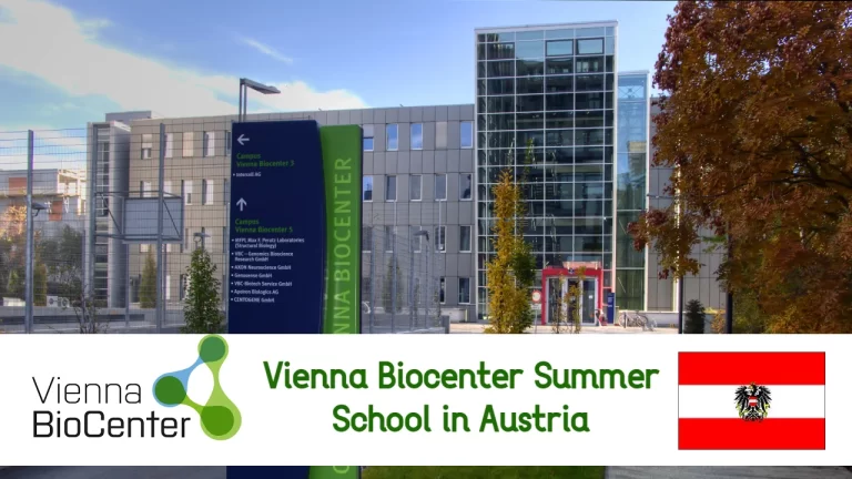 2023 Summer School Scholarship at Vienna Biocenter in Austria