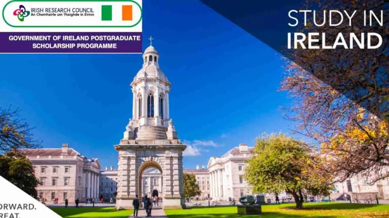 Government of Ireland Postgraduate Scholarship Programme 2024