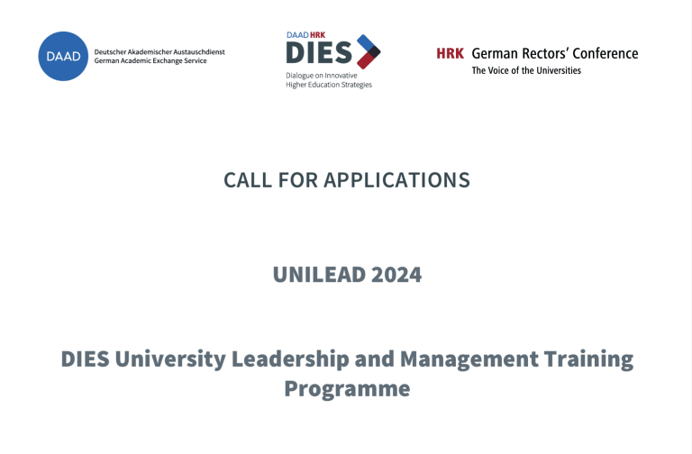 DIES University Leadership and Management Training Programme 2024 for Higher Education Manager (Fully Funded)