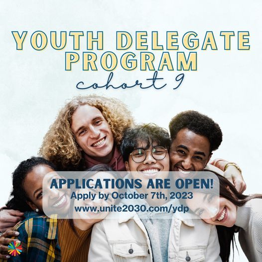 UNITE 2030  Youth Delegate Program (YDP) 2023/20234