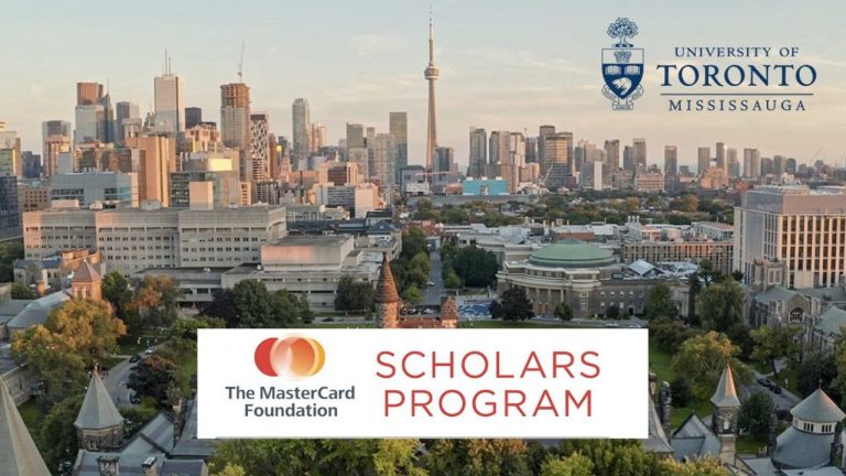 Study In Canada, University of Toronto Mastercard Foundation graduate scholarship 2024-2025.
