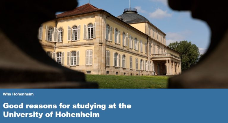 DAAD Agricultural Economics M.Sc. Scholarships 2025 at The University of Hohenheim (Fully Funded)