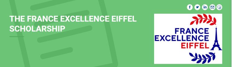 France Excellence Eiffel Scholarship Program 2025 for International Students