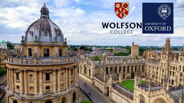 University of Oxford Wolfson scholarships for DPhil and Master’s programs 2025-26