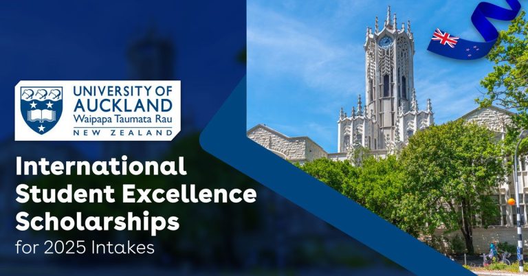 University of Auckland International Student Excellence Scholarship 2025/26