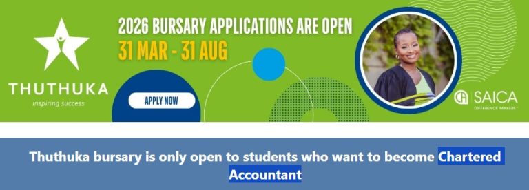 Thuthuka Bursary for 2026 For Aspiring Chartered Accountant