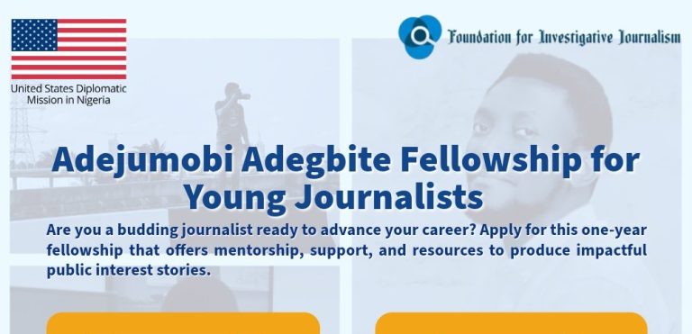 Adejumobi Adegbite Fellowship for Young Nigerian Journalists 2025