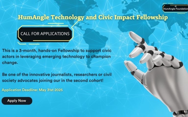 HumAngle Technology and Civic Impact Fellowship (HTCIF) 2025