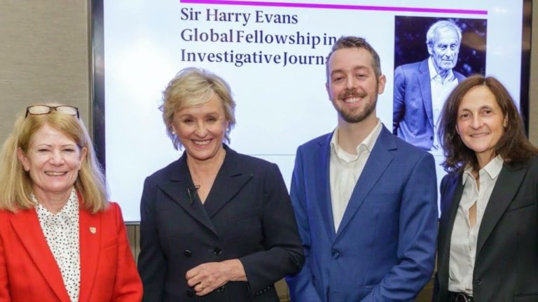 Sir Harry Evans Global Fellowship 2026 for Early-Career Investigative Journalists