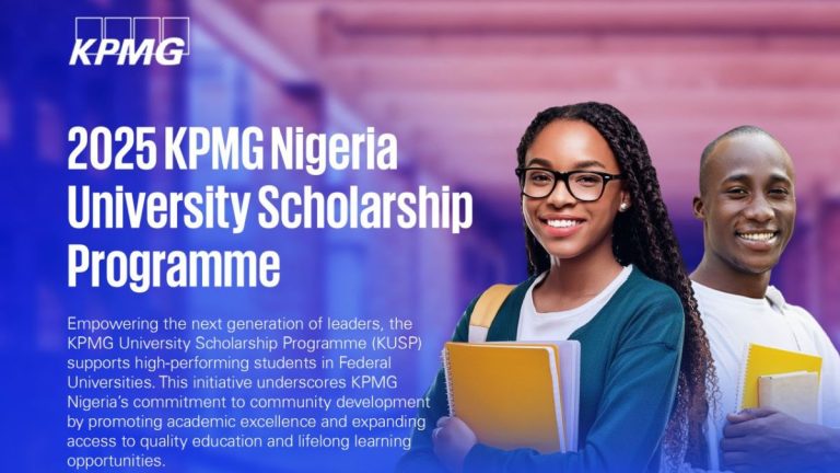2025 KPMG University Scholarship Program for Nigerian Undergraduates