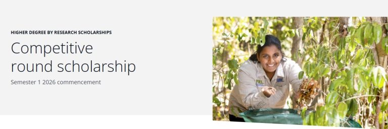 2026 Research Training Program (RTP) Scholarship at CDU | Fully Funded for Research Degrees in Australia
