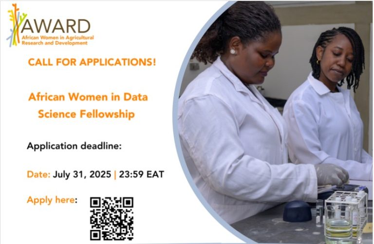 Apply for the African Women in Data Science Fellowship 2025 | Fully Funded Leadership Program