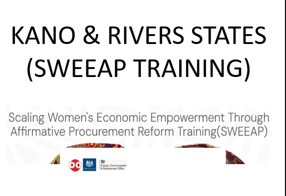 SWEEAP Training Program 2025: Empowering Women Entrepreneurs in Kano and Rivers