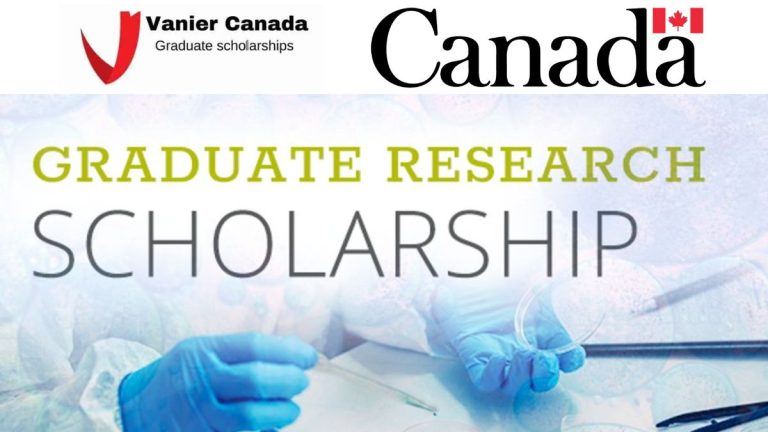 Fully Funded Canada Graduate Research Scholarship – Doctoral Program (CGRS D) 2025