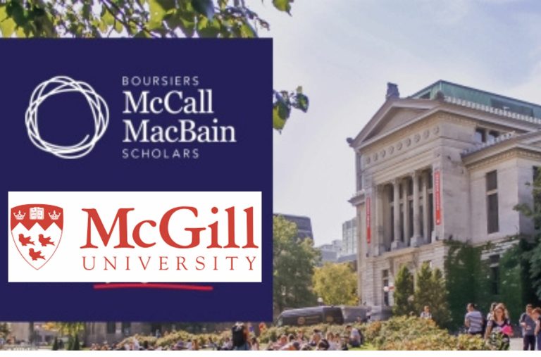 Fully Funded McCall MacBain Scholarship 2026 to Study at McGill University, Canada