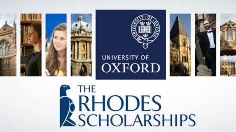Rhodes Scholarship 2026 for Postgraduate Study at the University of Oxford