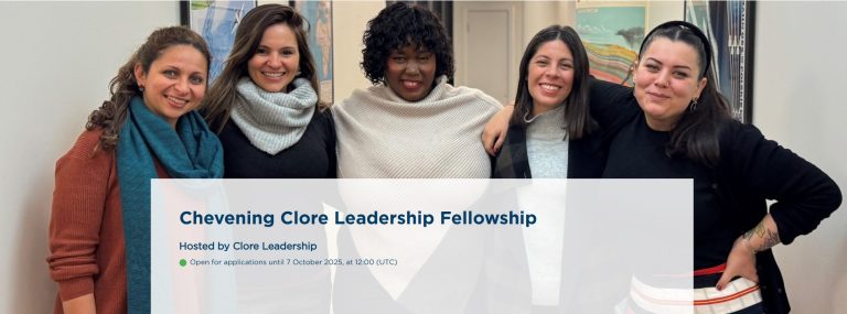 Chevening Clore Leadership Fellowship 2026 for Mid-Career Cultural Leaders