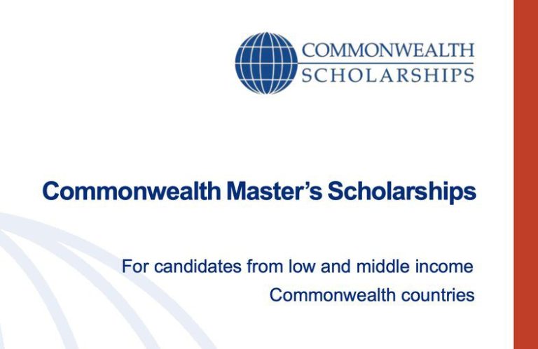 Commonwealth Master’s Scholarship 2026/27 (Agency-Nominated) – Fully Funded UK Master’s Opportunity