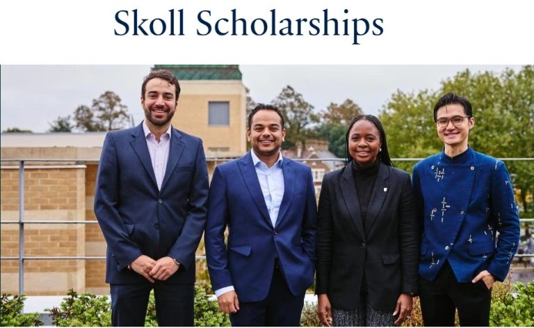Skoll Scholarship 2026 | Oxford Saïd Business School – MBA for Social Innovators