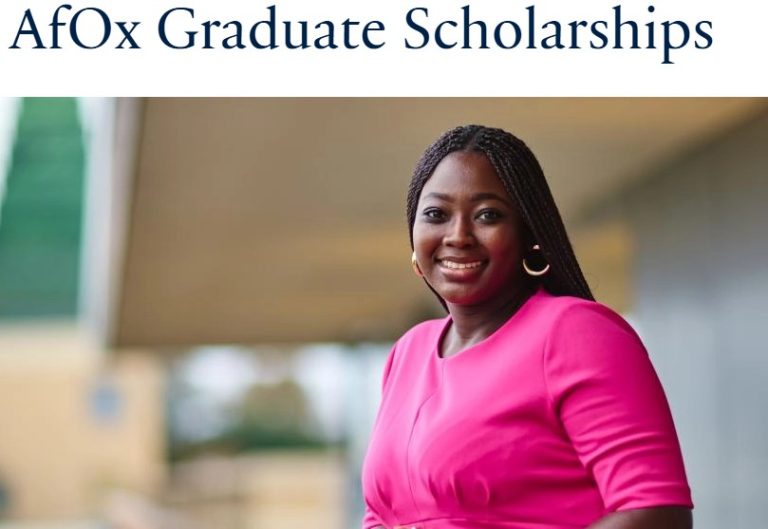 AfOx Graduate Scholarships 2026/27 – Fully Funded MBA at the University of Oxford