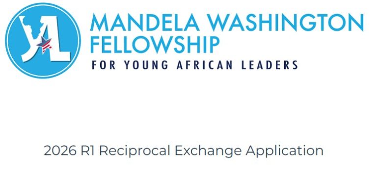 Mandela Washington Fellowship 2026 Reciprocal Exchange (Round 1) | Grants up to $20,000