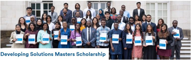 Developing Solutions Masters Scholarship 2026 at the University of Nottingham