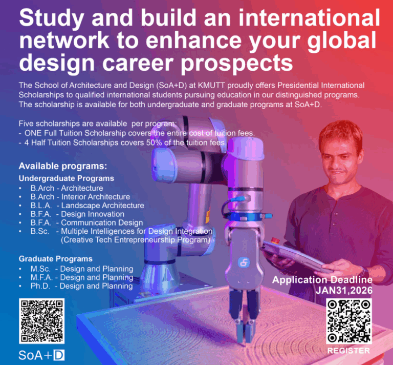 PISP International Scholarship 2026 – Apply Now for Full Support at KMUTT