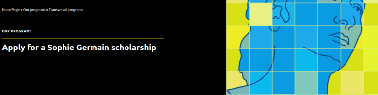 Sophie Germain Scholarship 2026 (Paris-Saclay & IP Paris) – Fully Funded Master’s in Mathematics