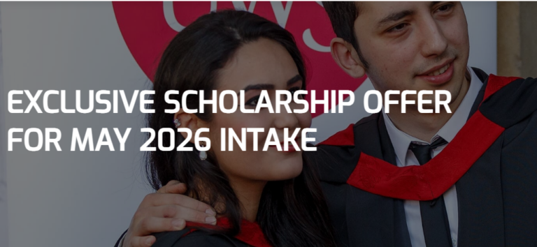 Up to 40% Tuition Discount for International Students – UWS London May 2026 Scholarship Offer