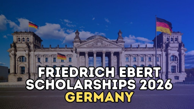 🇩🇪 Friedrich Ebert Foundation Scholarship 2026 – €992/Month for International Students in Germany