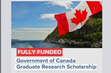 Canada Graduate Research Scholarship – Doctoral (CGRS D) 2026