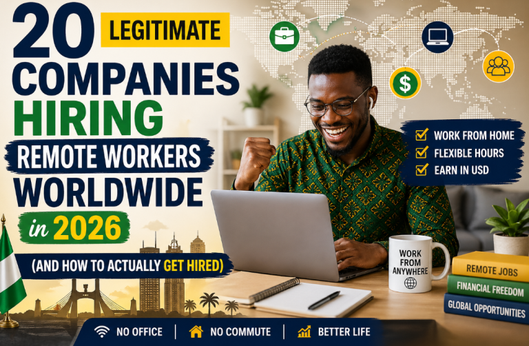 20 Legitimate Companies Hiring Remote Workers Worldwide in 2026 (And How to Actually Get Hired)
