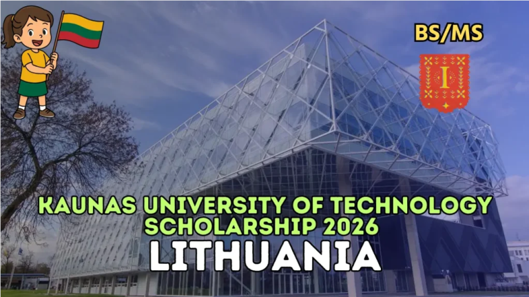 KTU Scholarships 2026: How to Get a Master’s Scholarship With a Monthly Stipend at Kaunas University of Technology