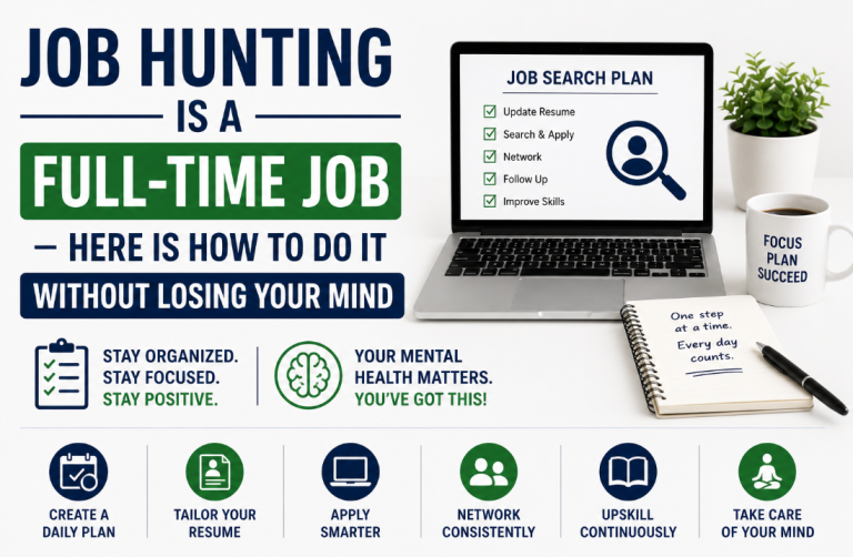 Job Hunting Is a Full-Time Job — Here Is How to Do It Without Losing Your Mind