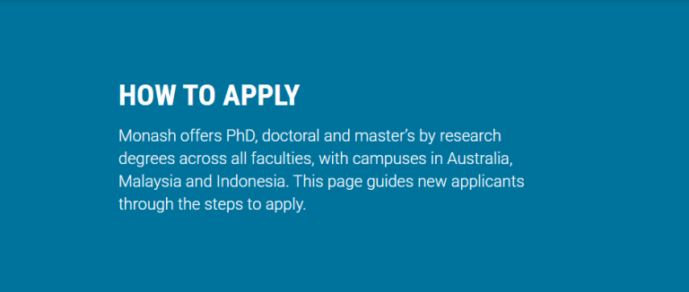 How to Apply for a PhD at Monash University in 2026 — Complete Step-by-Step Guide for International Applicants