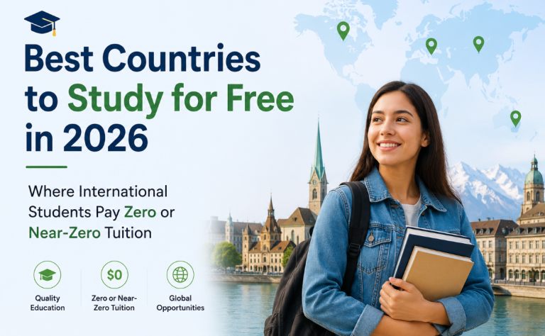 Best Countries to Study for Free in 2026 — Where International Students Pay Zero or Near-Zero Tuition