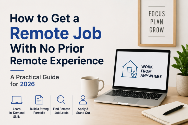 How to Get a Remote Job With No Prior Remote Experience — A Practical Guide for 2026