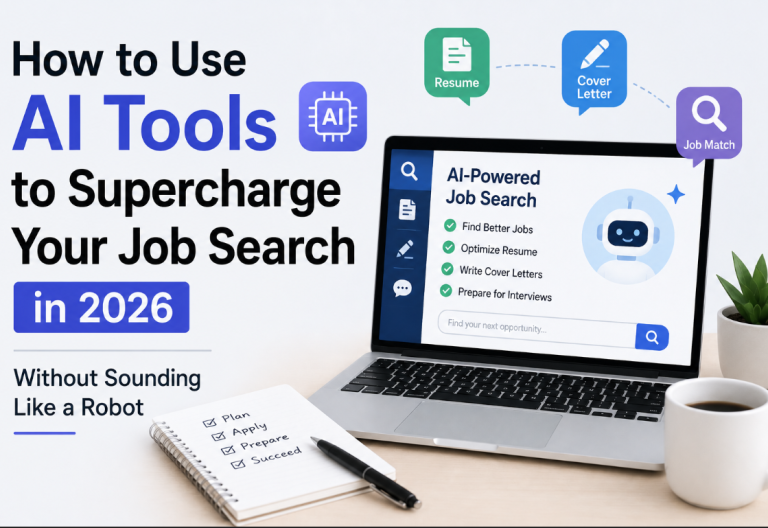 How to Use AI Tools to Supercharge Your Job Search in 2026 — Without Sounding Like a Robot