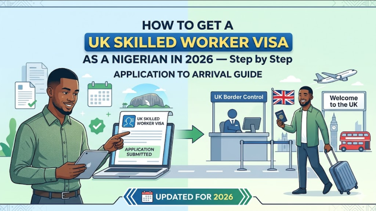 How to Get a UK Skilled Worker Visa as a Nigerian in 2026 โ Step by Step From Application to Arrival