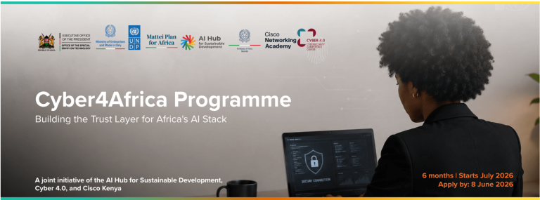 Cyber4Africa Programme 2026 — Free Cybersecurity Training and Support for African AI Startups (Deadline: 8 June 2026)