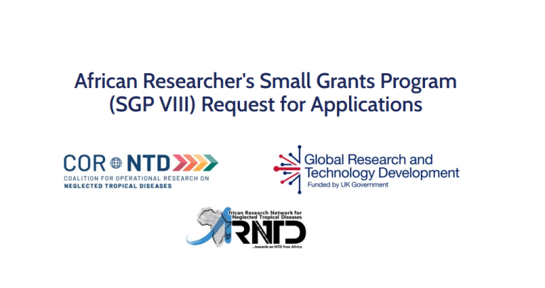 ARNTD Small Grants Program VIII 2026: Up to $65,000 for African Researchers Working on Neglected Tropical Diseases โ Deadline August 24