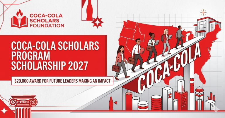 Coca-Cola Scholars Program Scholarship 2027: $20,000 Award for Future Leaders Making an Impact