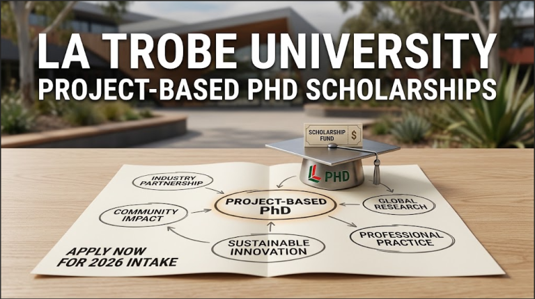 La Trobe University Project-Based PhD Scholarships: $36,000/Year for International and Domestic Researchers in Australia (Open Year-Round)